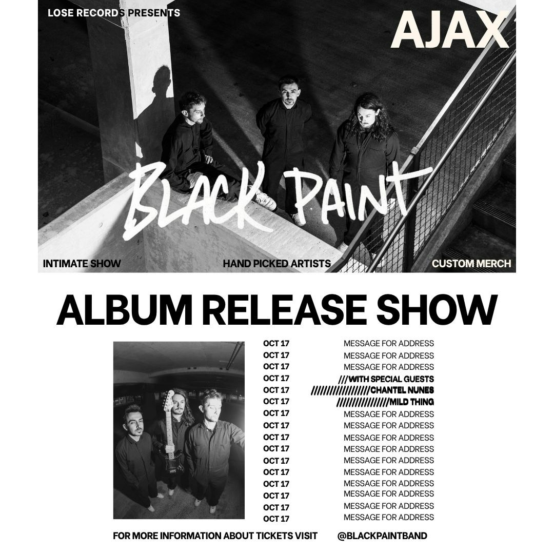 Black Paint Album Release Show