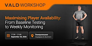 Maximising Player Availability: From Baseline Testing to Weekly Monitoring