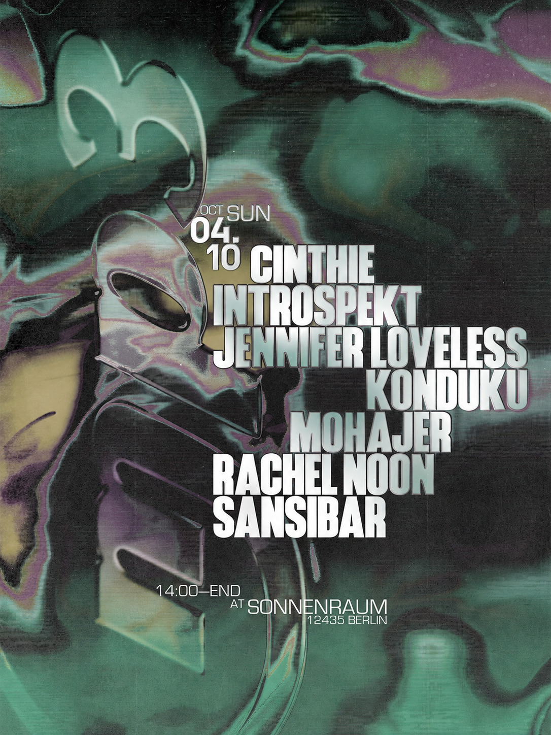 mp3 w/ Cinthie, Introspekt, Jennifer Loveless, Konduku & Sansibar
