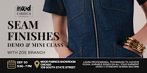 Seam Finishes Demo and Mini Class