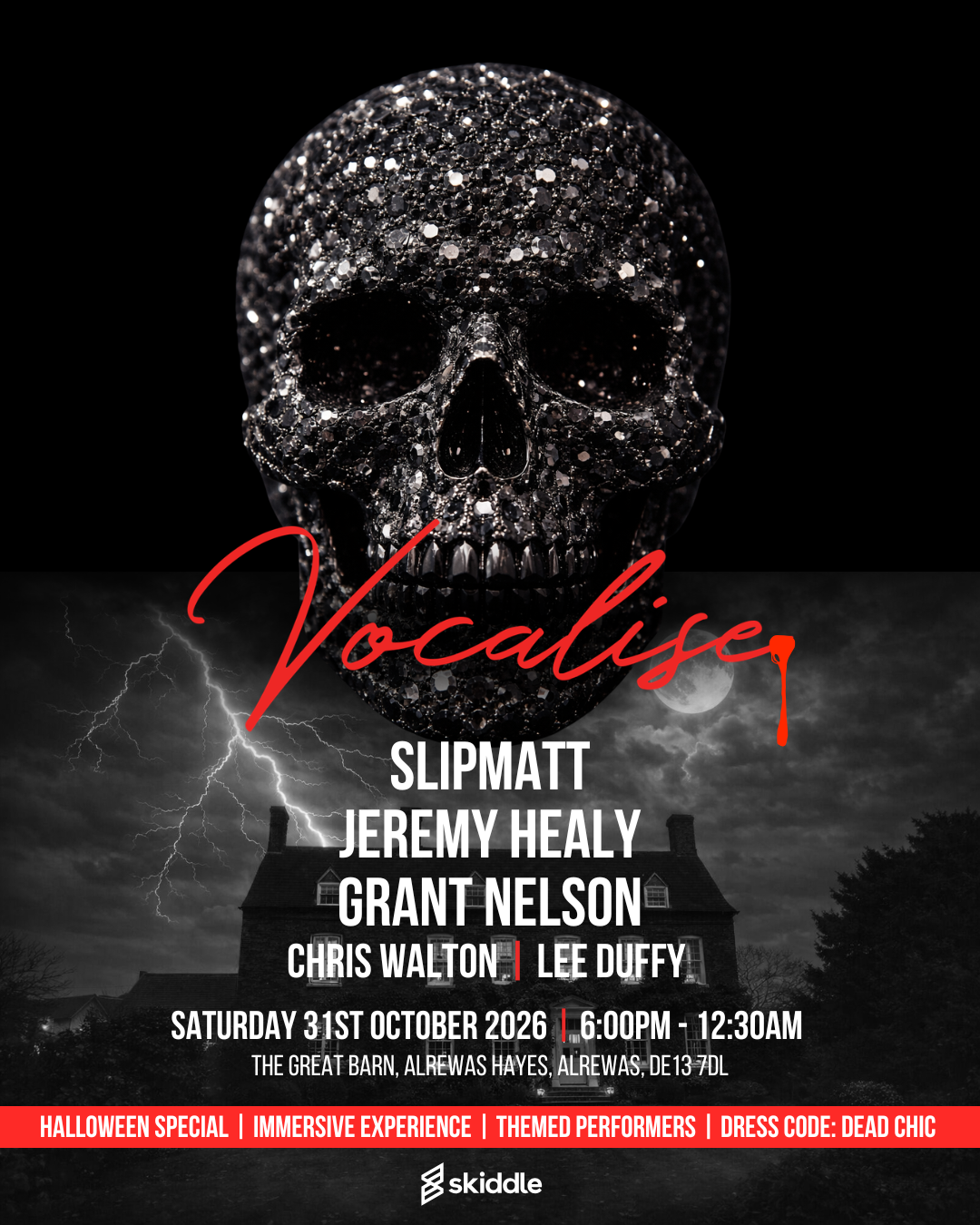 Vocalise Halloween Special Ft. Slipmatt // Jeremy Healy // Grant Nelson
