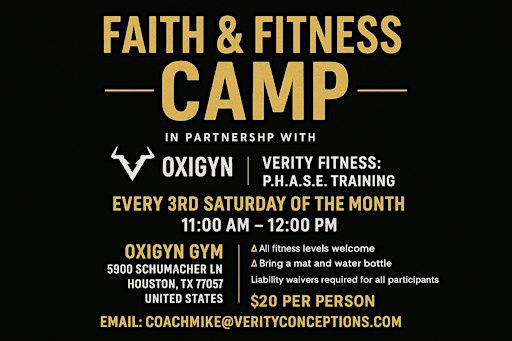 Faith and Fitness Camp