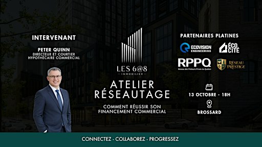 Atelier réseautage | Comment réussir son financement commercial