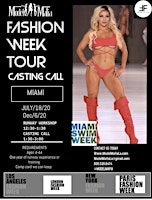 MIAMI SWIM  WEEK  CASTING CALL AND RUNWAY BOOTCAMP