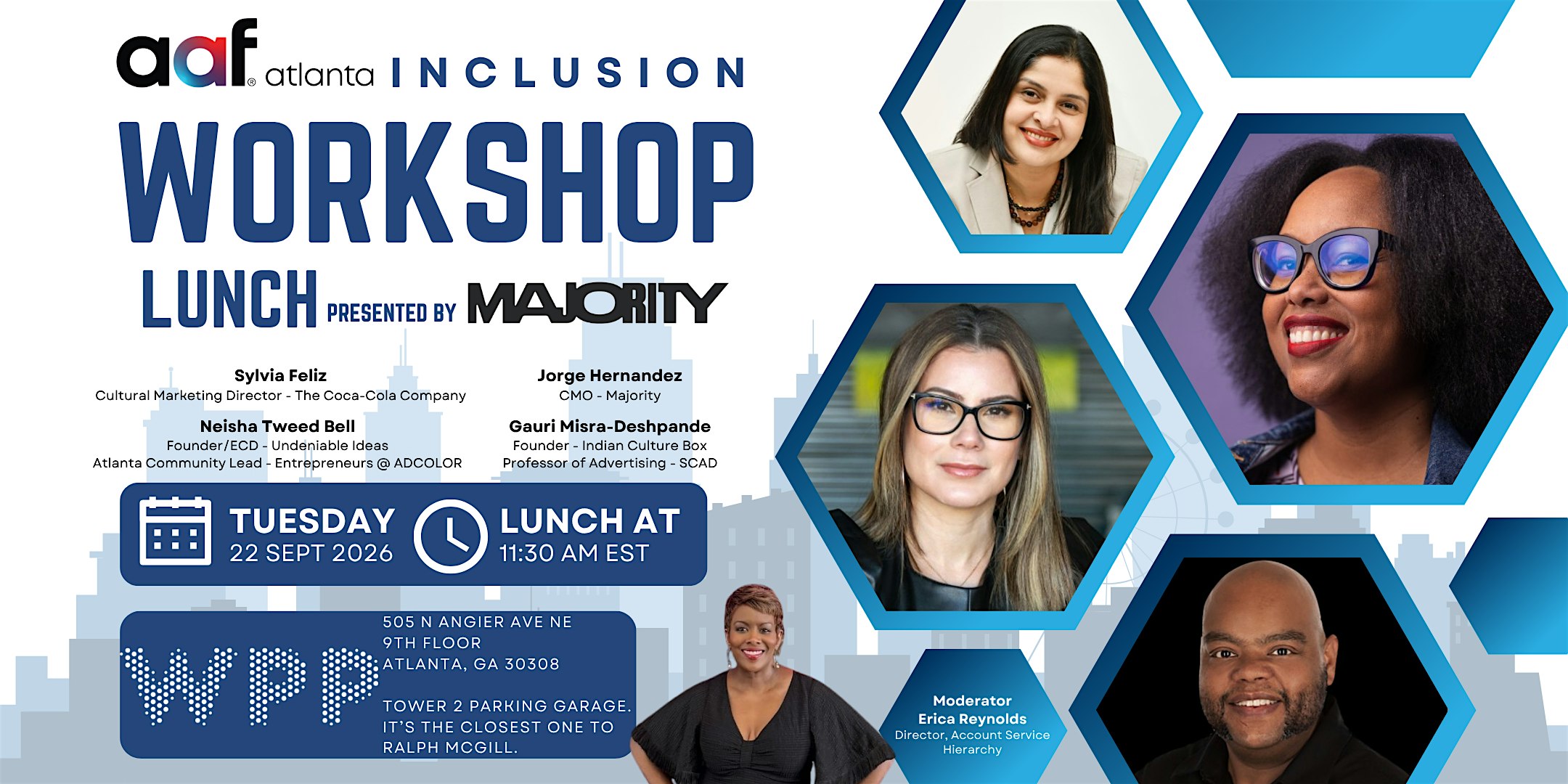 AAF Atlanta Inclusion Workshop Lunch presented by Majority