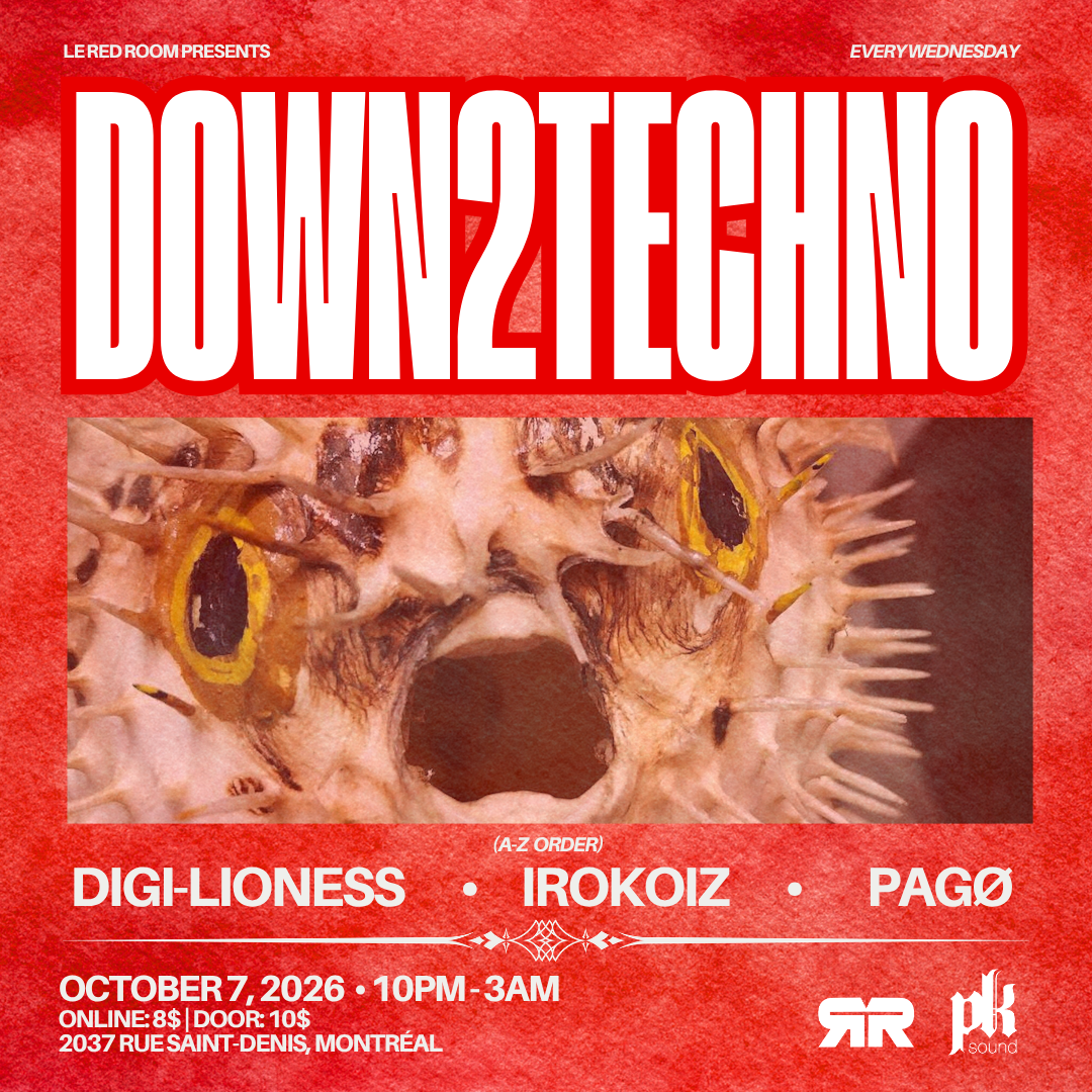 DOWN2TECHNO: Every Wednesday