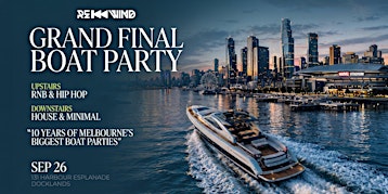 Grand Final BOAT PARTY (Long Weekend)