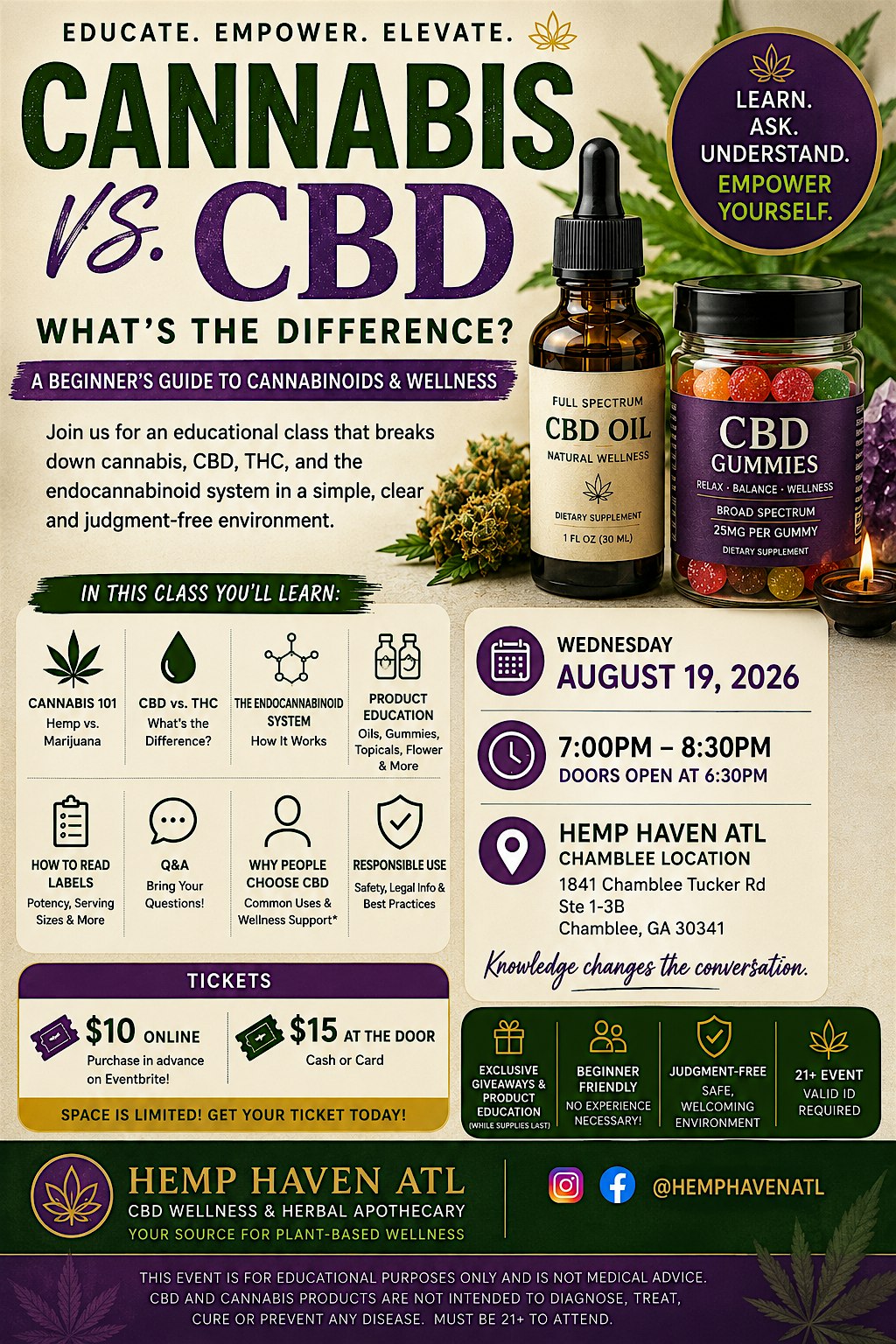 Cannabis vs. CBD: What’s the Difference?