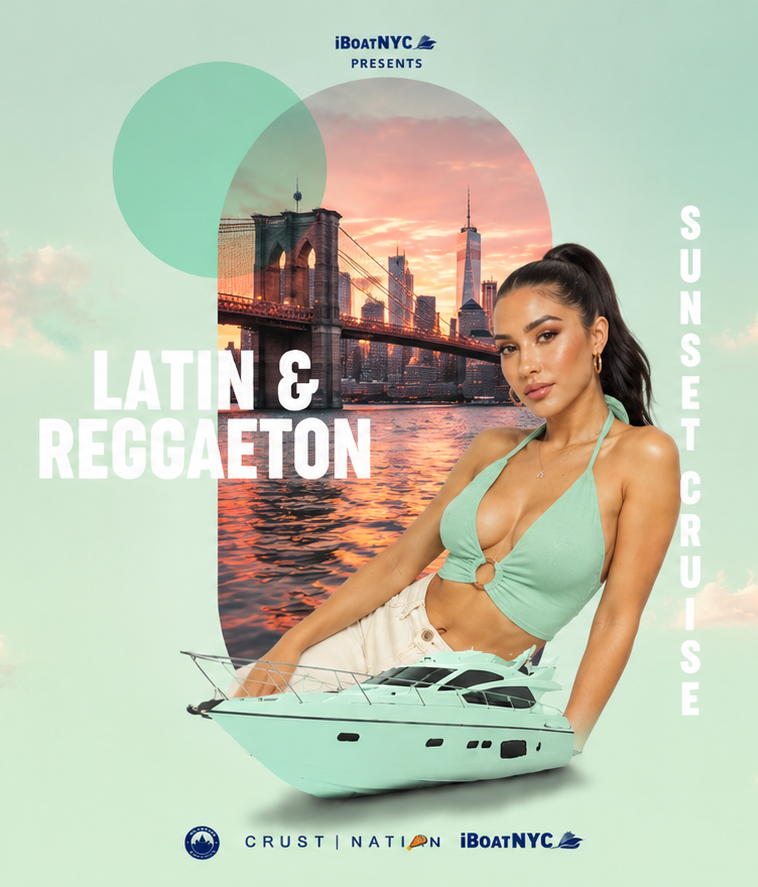 NYC Sunset Boat Party: Reggaeton / Hip-Hop / House - Multi-Level Yacht