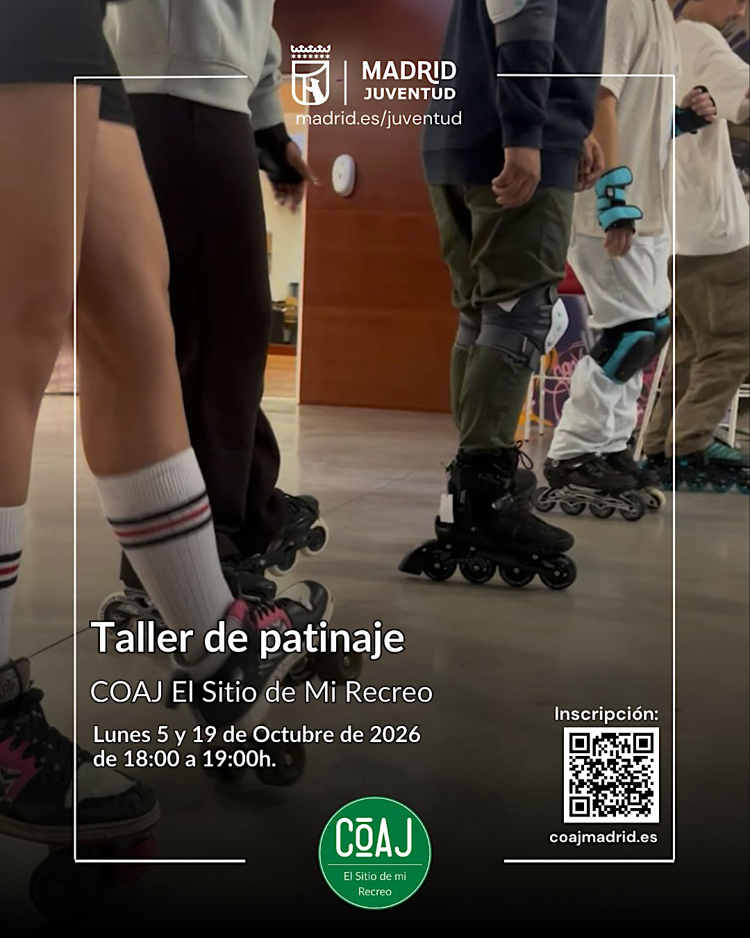 Taller de patinaje