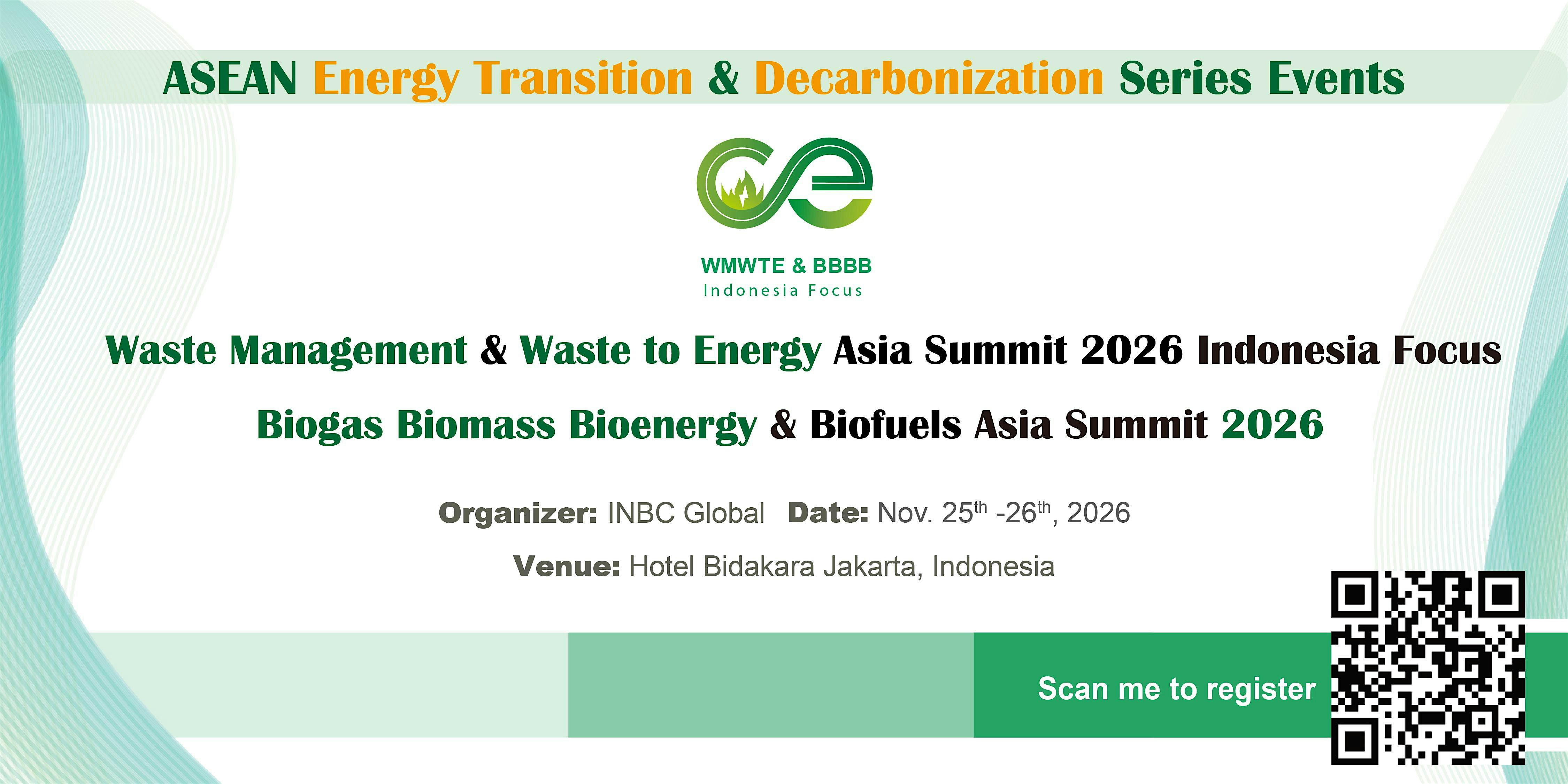 Waste Management & Waste to Energy Asia Summit 2026 Indonesia Focus