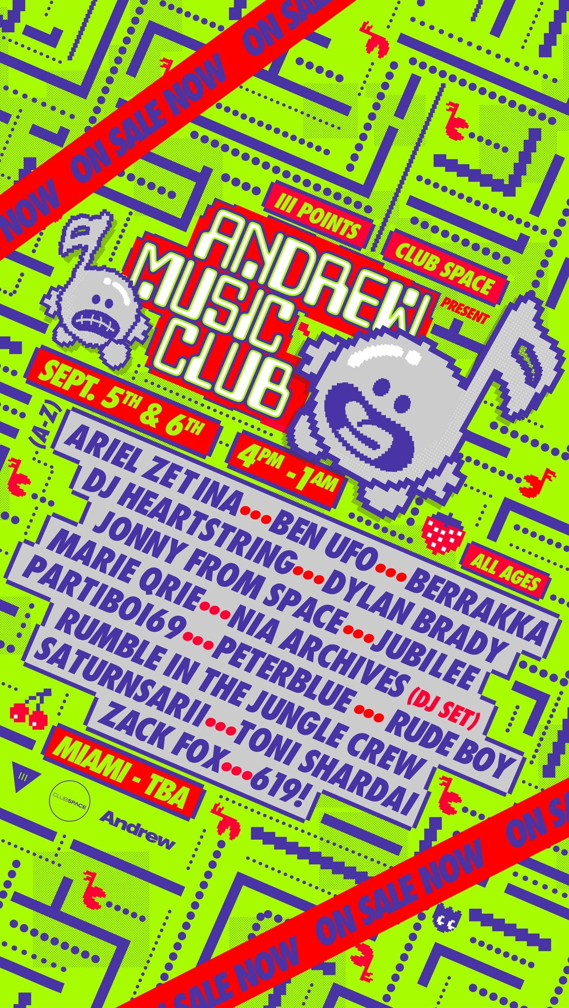III Points & Club Space presents Andrew Music Club 2026