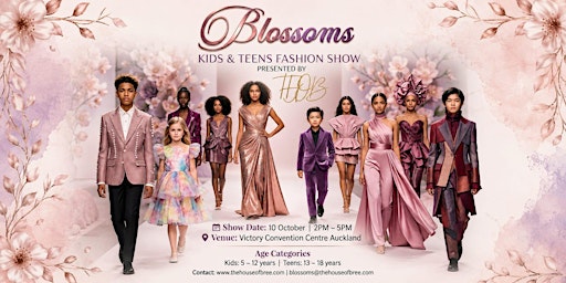 Blossoms Kids & Teens Fashion Show 2026!