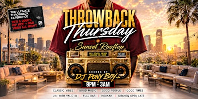 Sunset Rooftop Thursdays : Laughs & Lyrics Late Night Karaoke