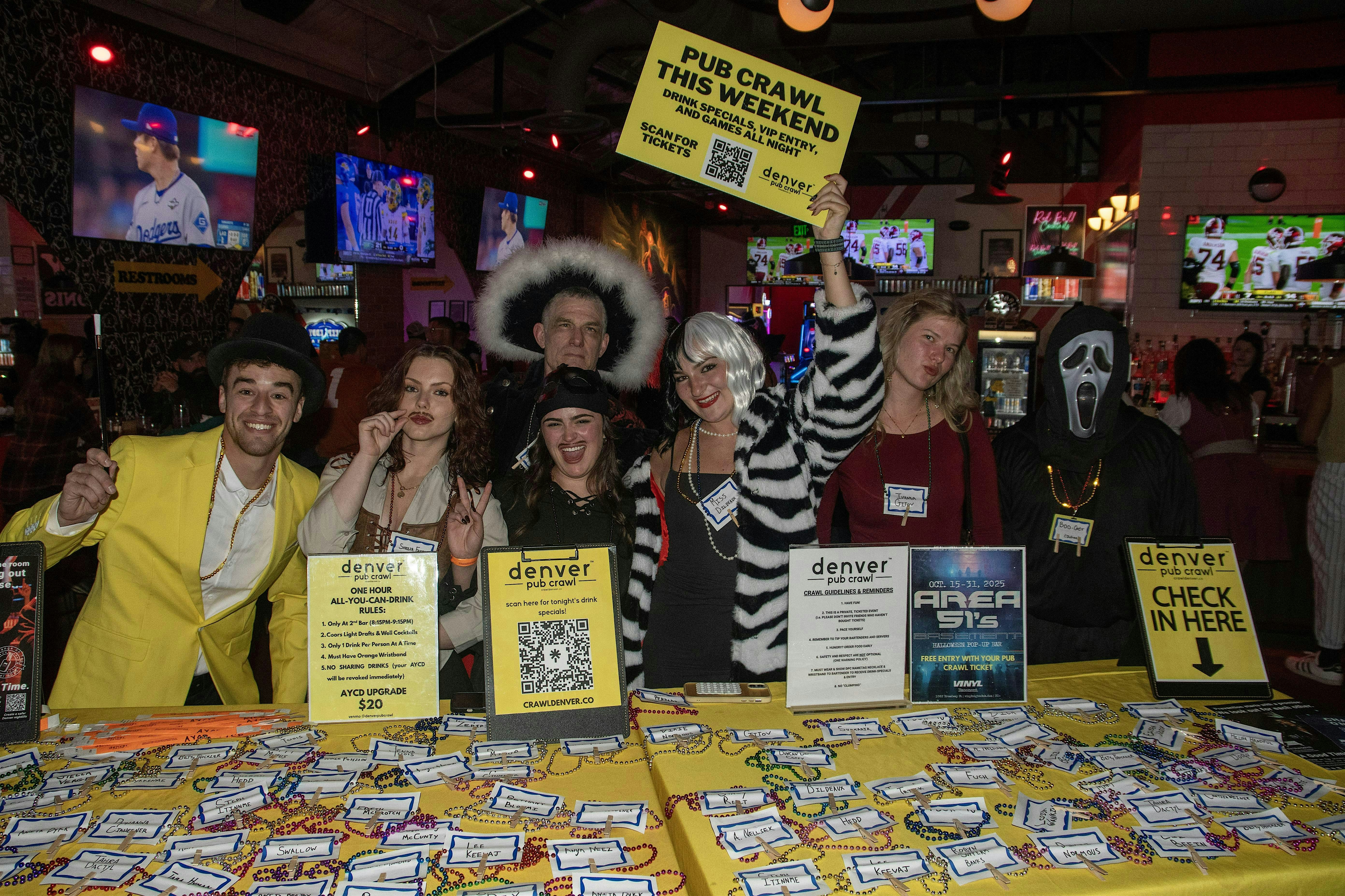 Halloween Costume Bar Crawl - Sat, Oct 24th (7:00pm-11:30pm)