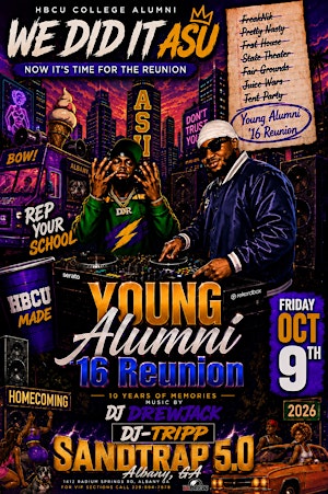 “ ASU Homecoming “Young Alumni ‘16 Reunion