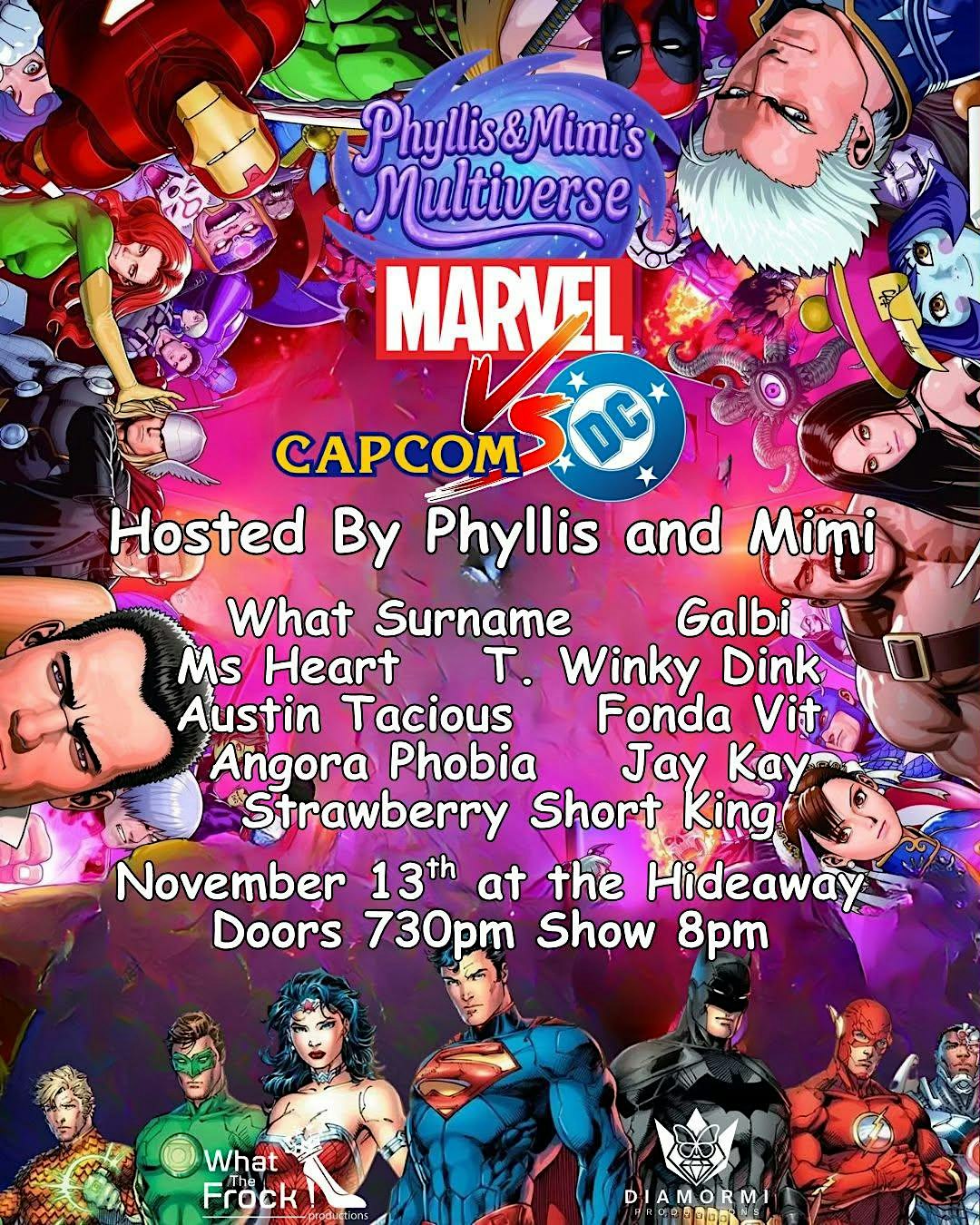 Phyllis & Mimi's Multiverse: Marvel Vs Capcom Vs DC