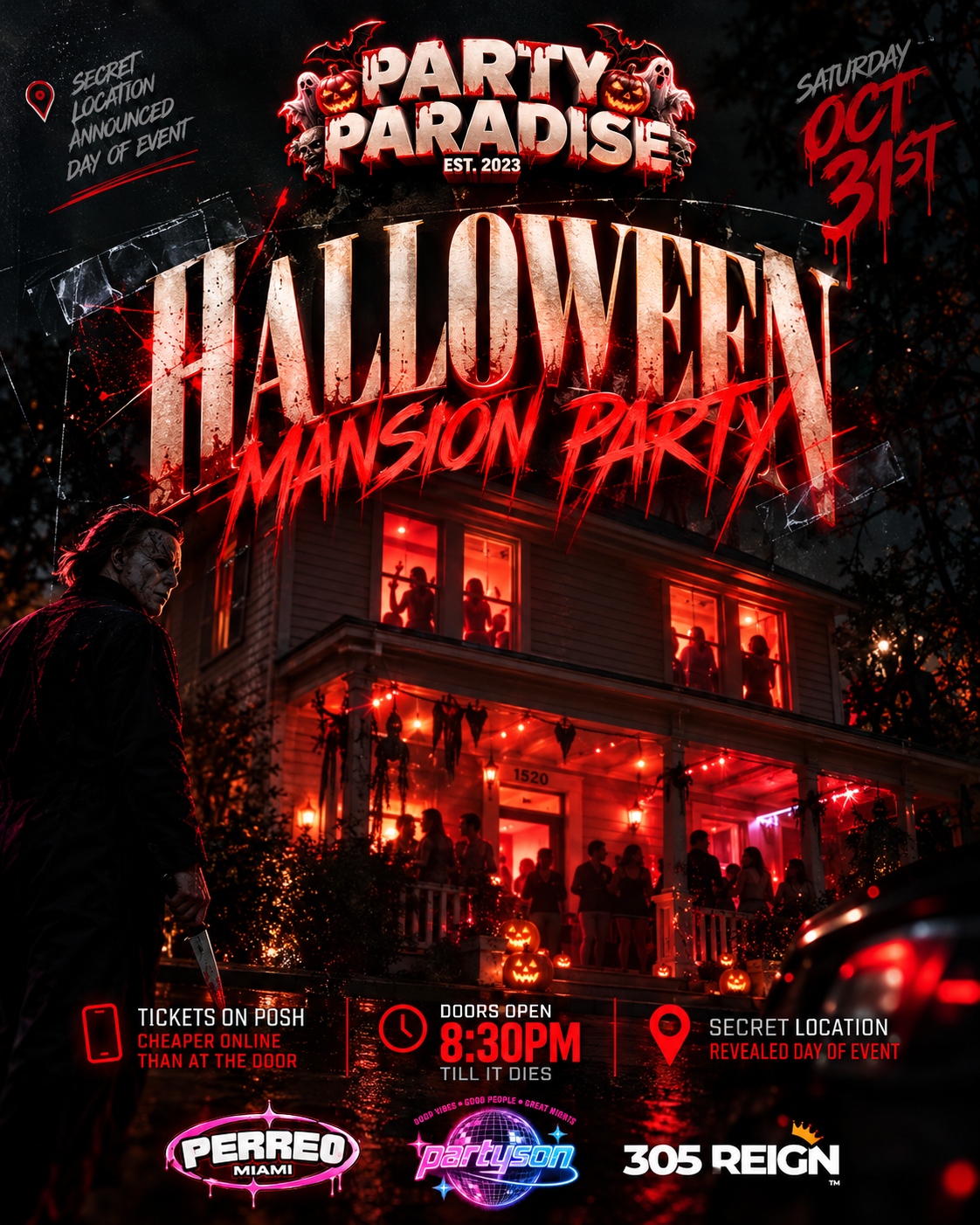 HALLOWEEN MANSION PARTY