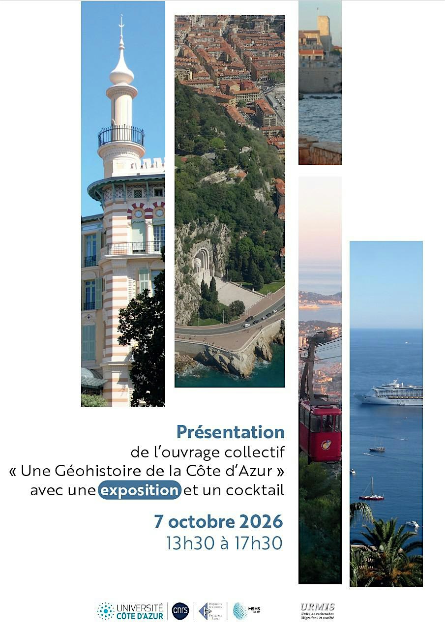 Présentation de l’ouvrage collectif "Une Géohistoire de la Côte d’Azur"