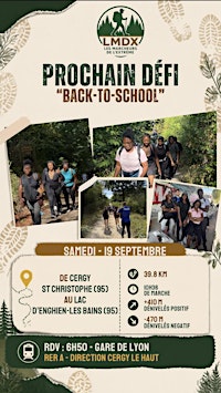 Les marcheurs de l’extrême- Back to school