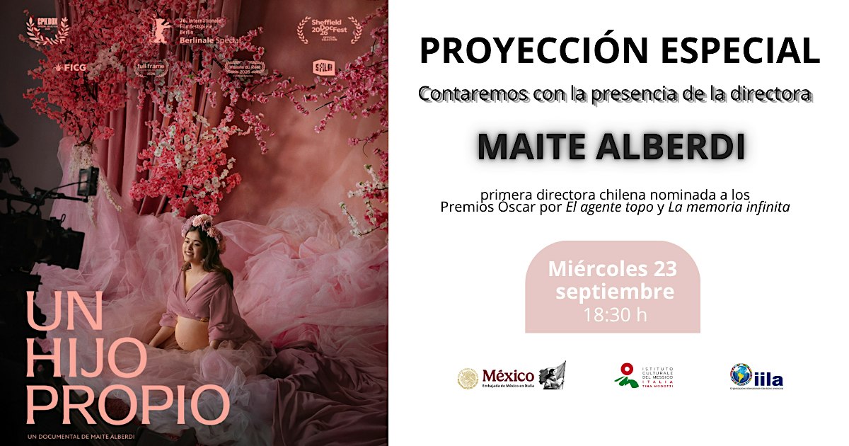 Proyección documental "Un hijo propio" de Maite Alberdi