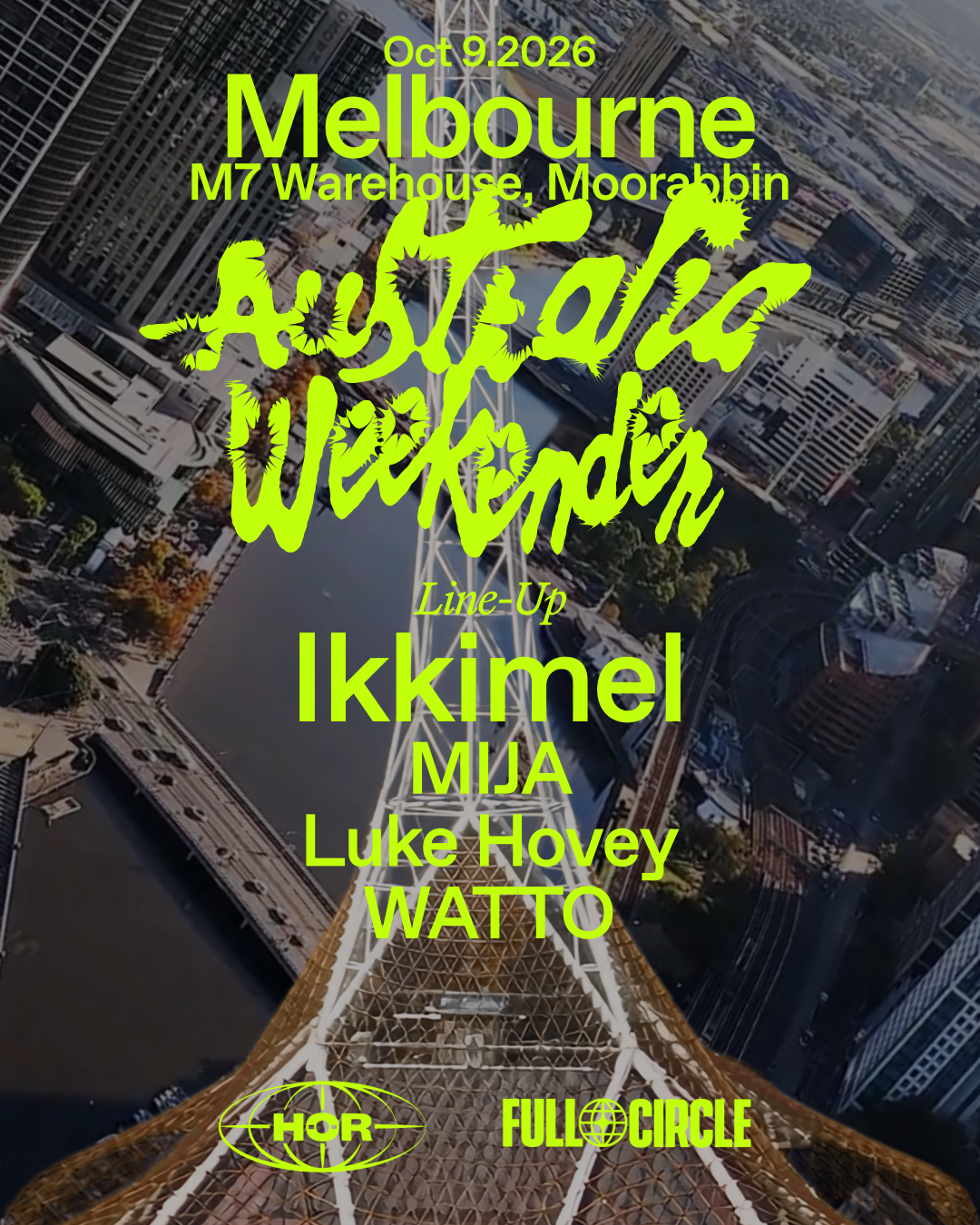 HÖR ON TOUR: Australia Weekender - Melbourne
