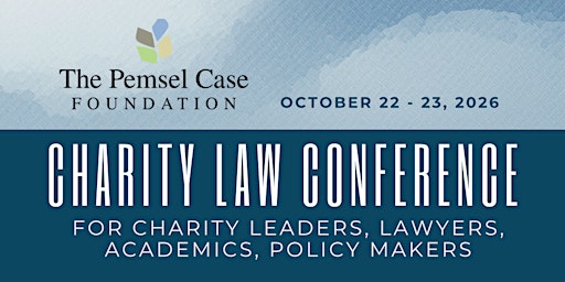 Canadian Charity Law Conference