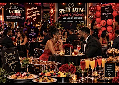 Lovers and Friends Speed Dating Late Night Brunch