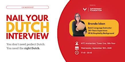 Nail Your Dutch Interview