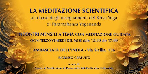 Incontro mensile di meditazione guidata