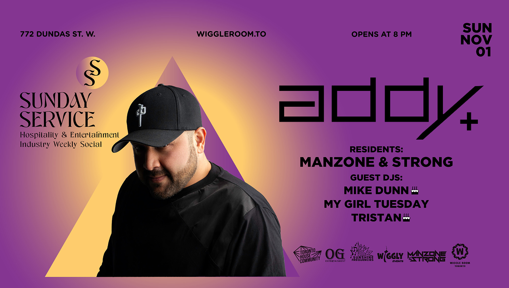 Sunday SerVice: Manzone & Strong - Addy