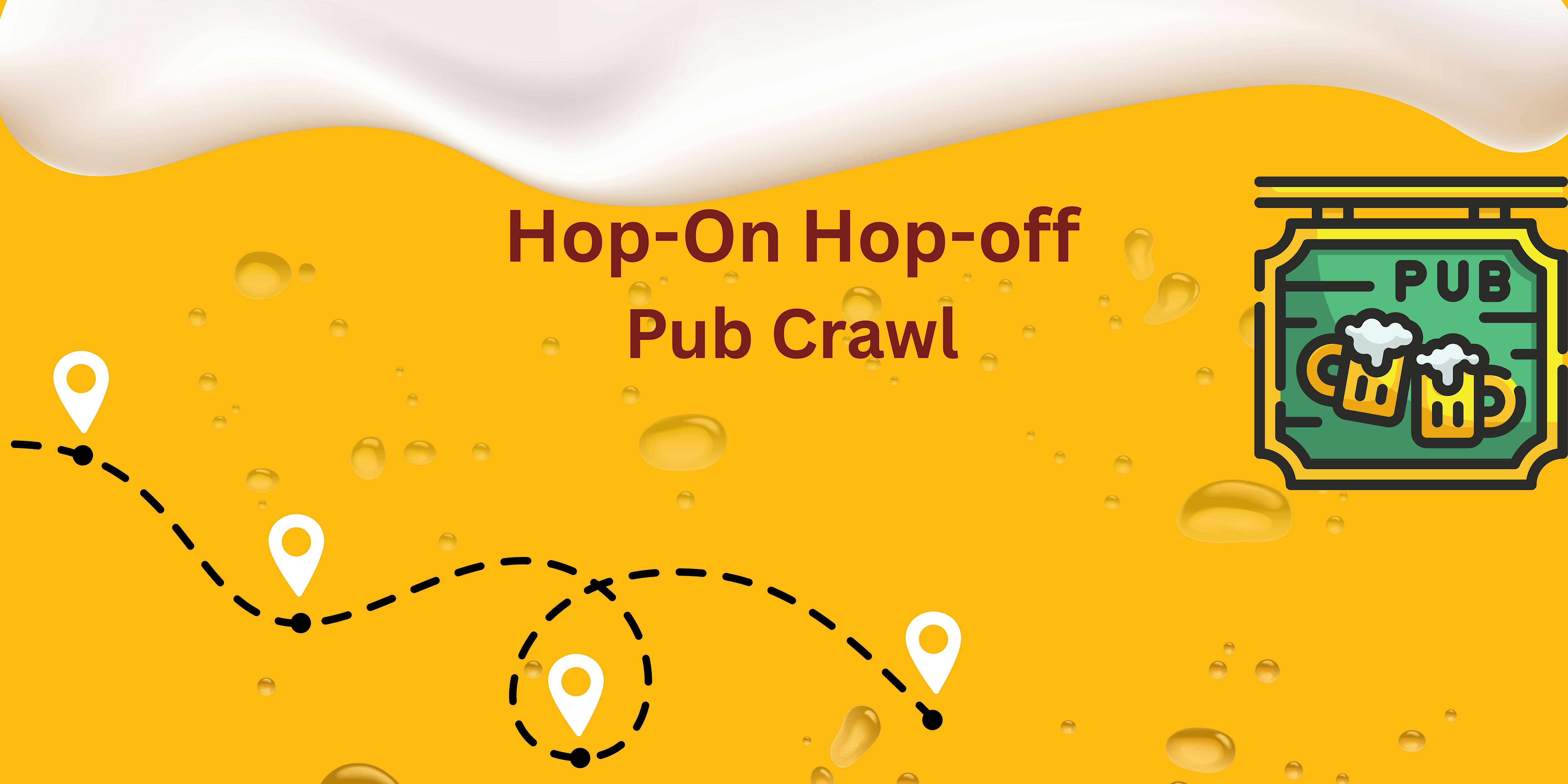 Fresher's Week: Hop-on Hop-Off Pub Crawl