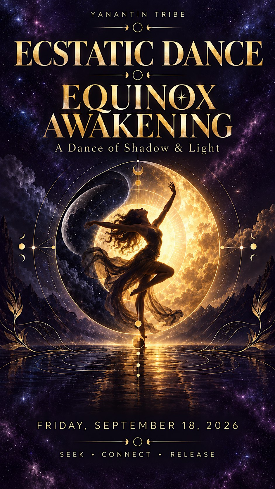 ECSTATIC DANCE PARTY ZÜRICH · EQUINOX AWAKENING · SOUND HEALING · SEPT 18