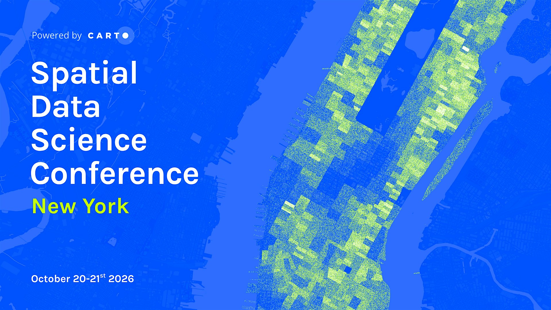 Spatial Data Science Conference New York 2026