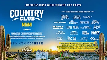 Country Club - Open-Air Festival - Wynwood Marketplace