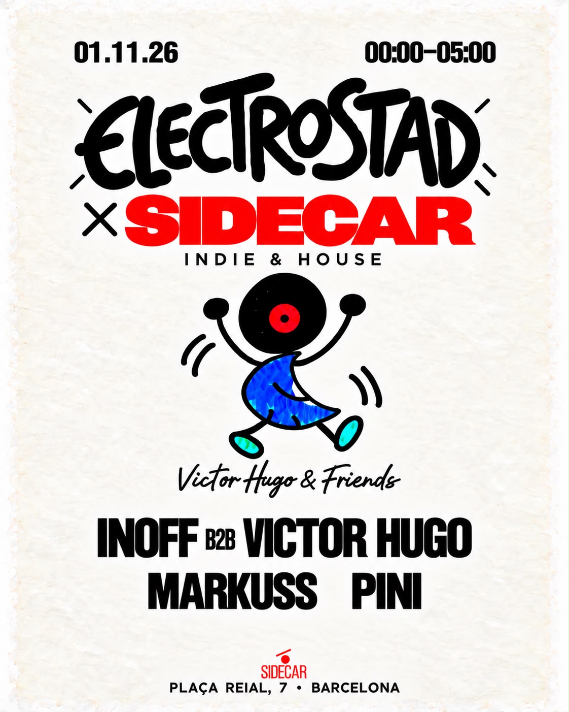 Electrostad: FREE PARTY with INOFF B2B Victor Hugo, Markuss, PINI [closing set]