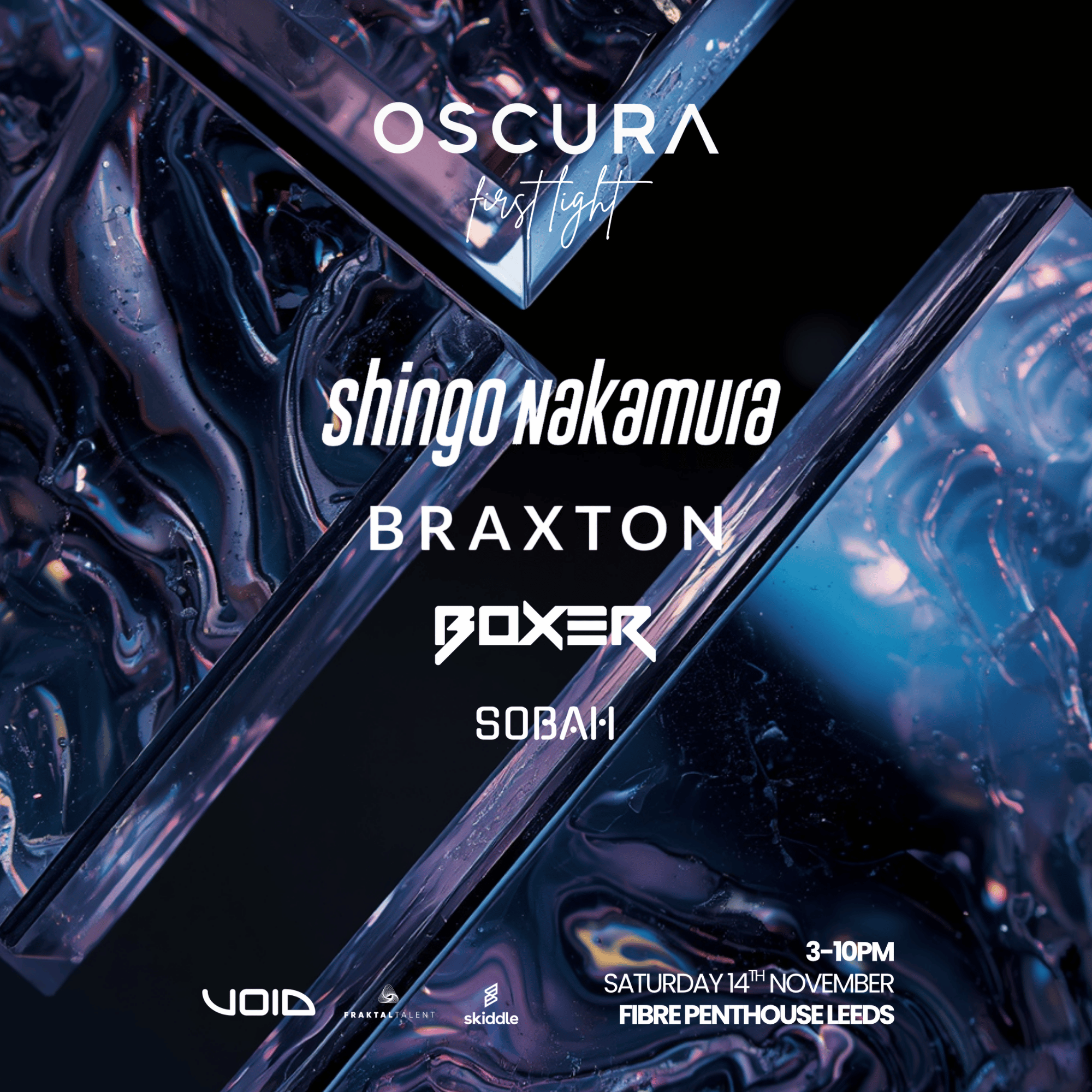 OSCURA FL presents Shingo Nakamura - Braxton - Boxer
