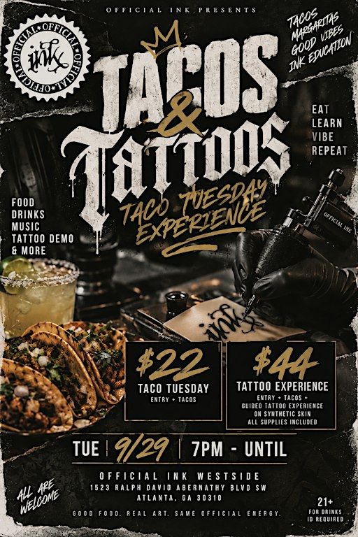 Tacos & Tattoos: The Tattoo Experience