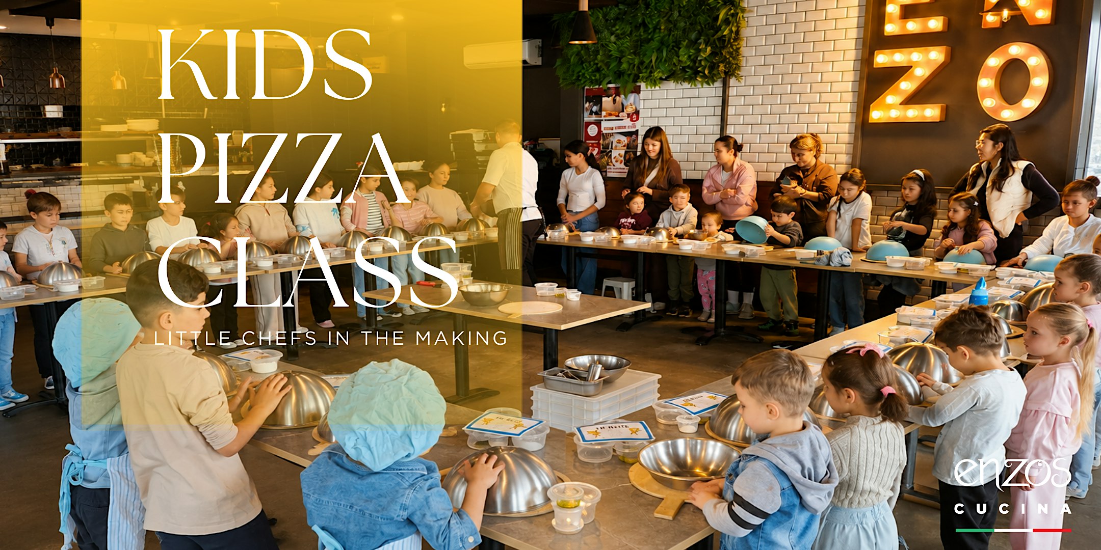 Kids Pizza Masterclass – Enzo’s Cucina Chipping Norton