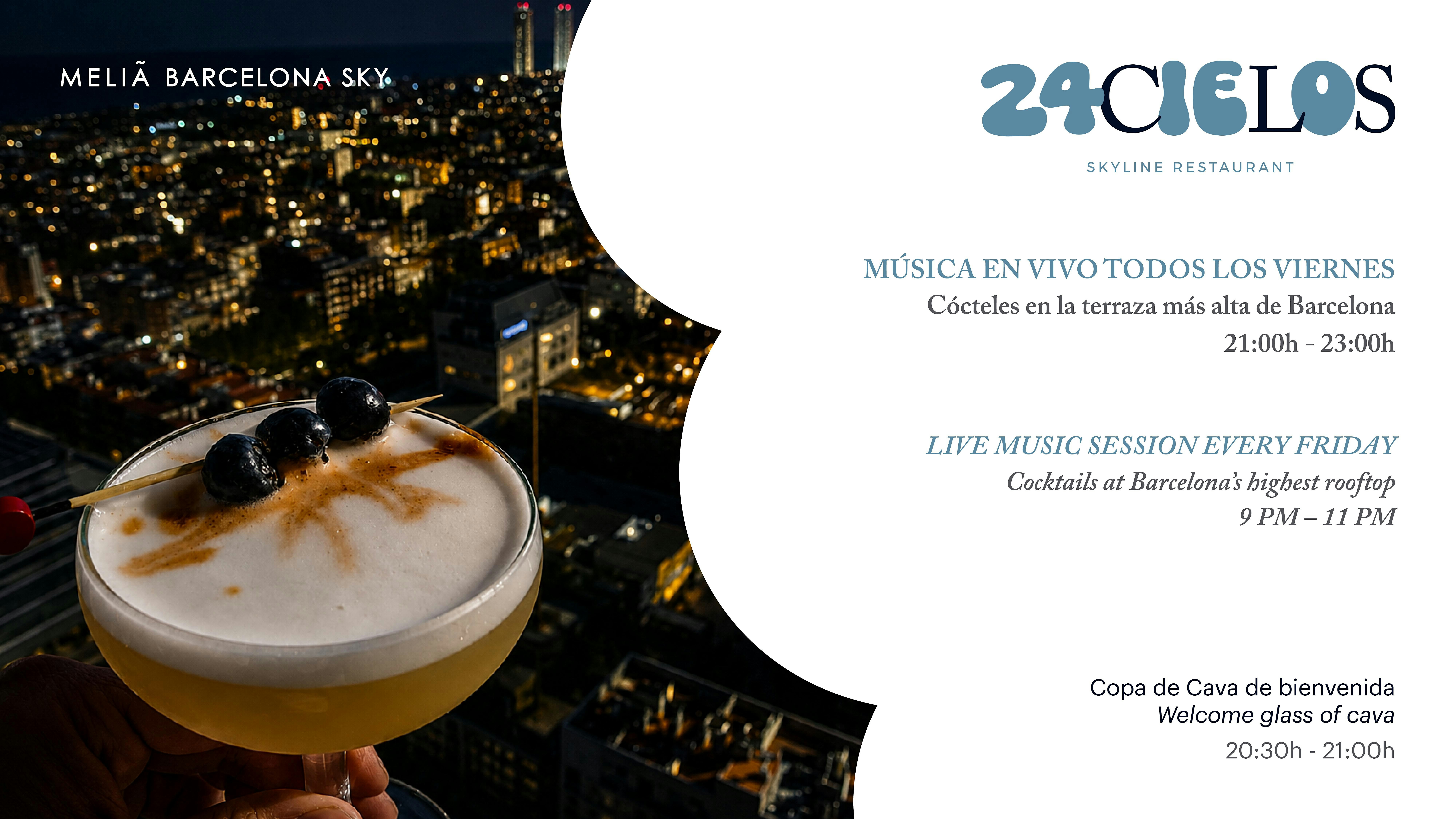 Live Music Session at 24 Cielos