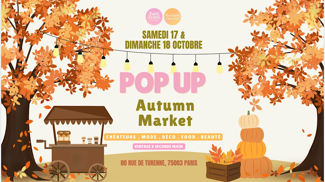 Pop up Autumn Market