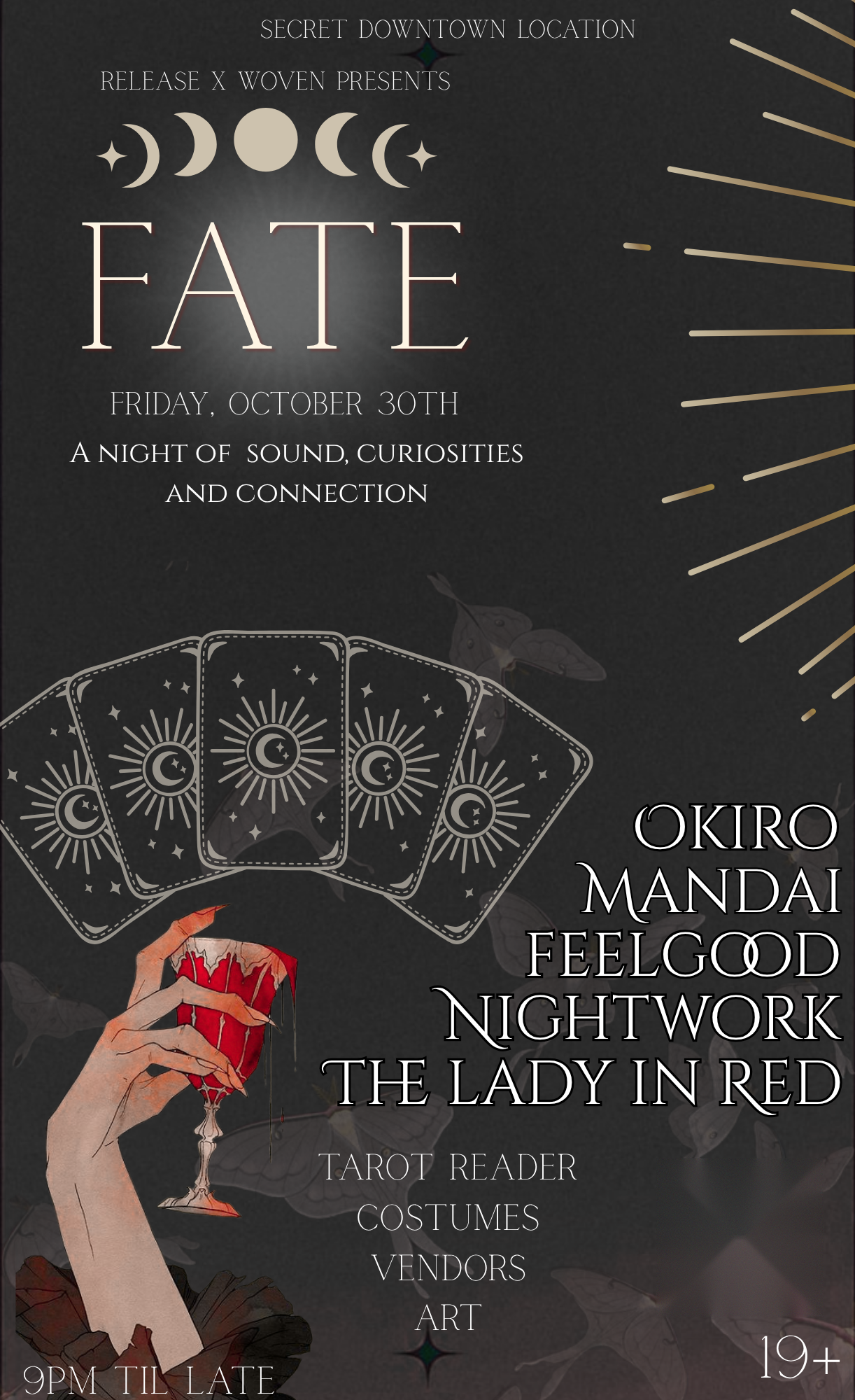 Fate w/ Mandai, Okiro, Feelgood, Night Work