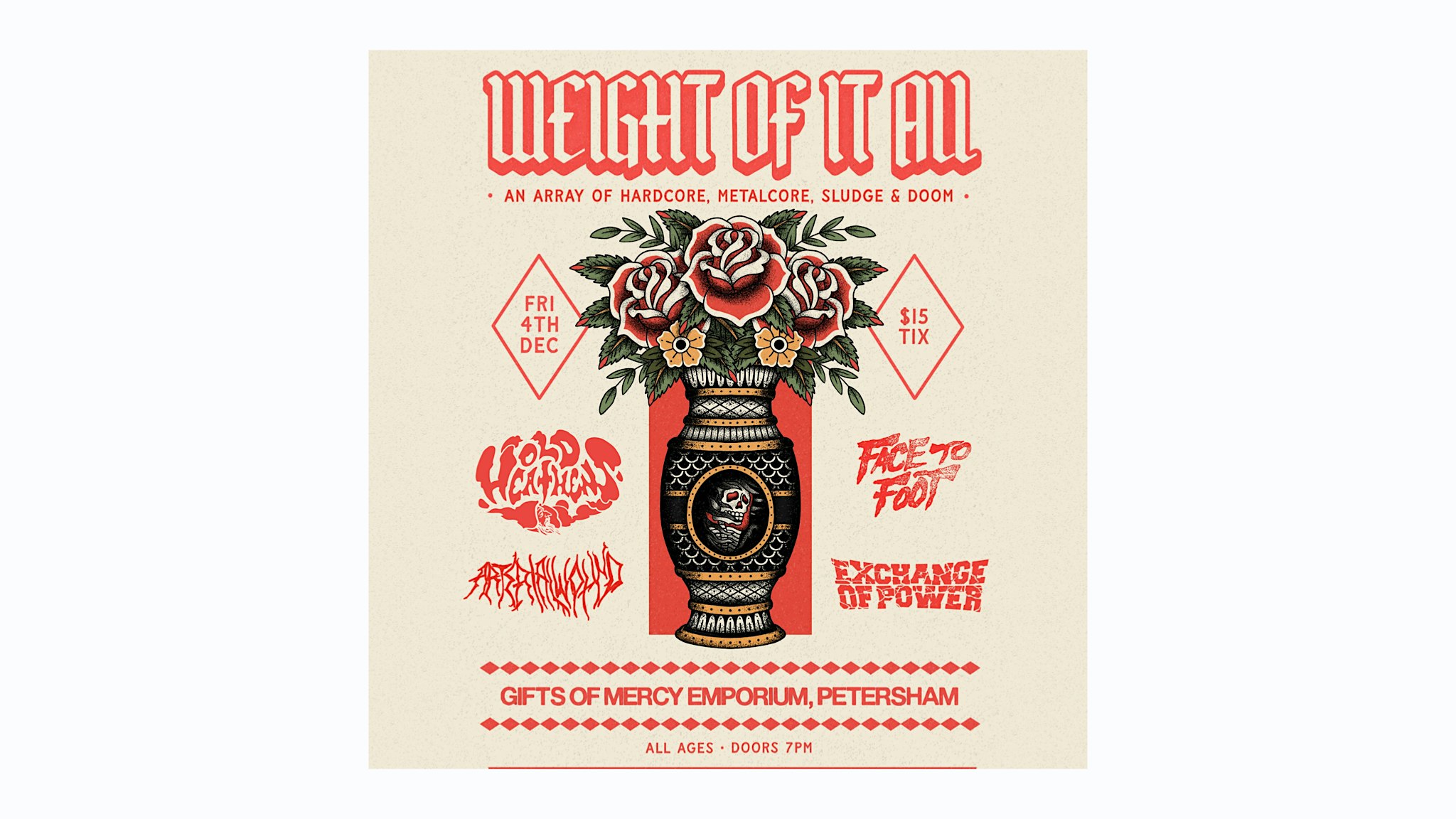 Arterial Wound, Exchange Of Power, Face To Foot &  Old Heathens