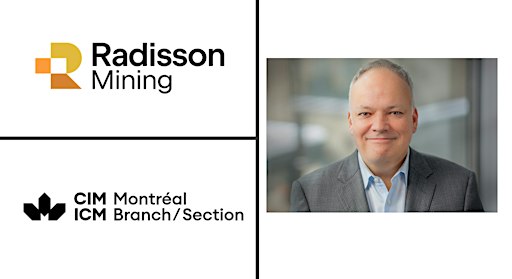 CIM Cocktail   - Matt Manson, CEO Radisson Mining