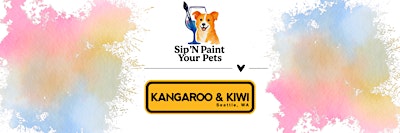 Sip n Paint your pets - Kangaroo & Kiwi