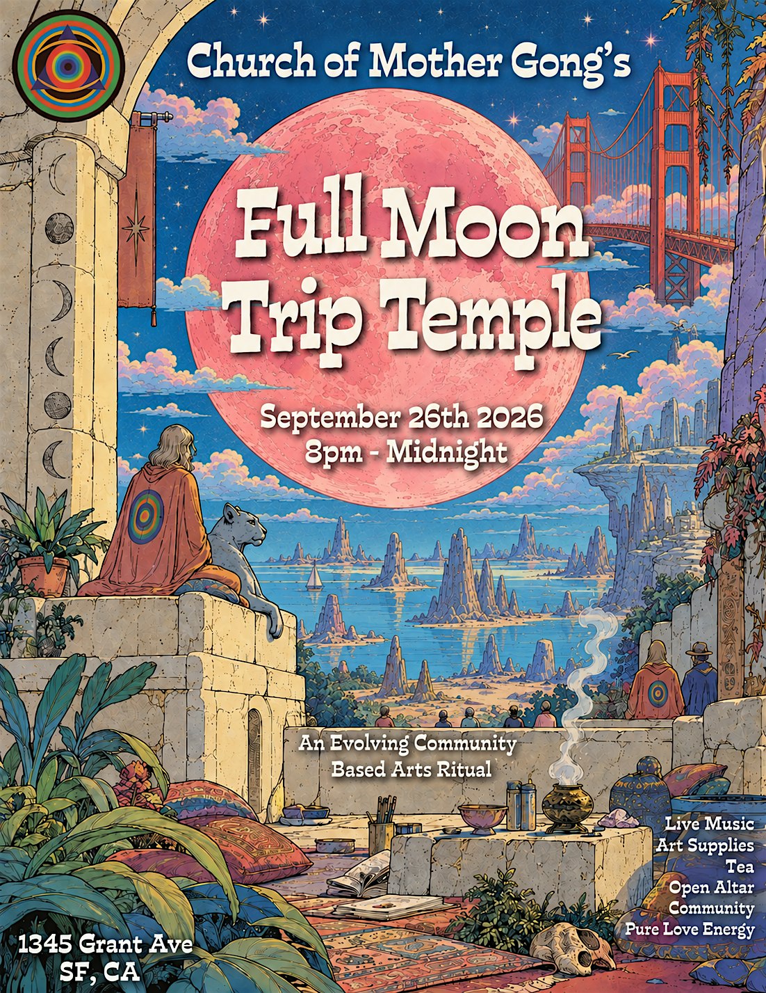 Full Moon Trip Temple - September 2026