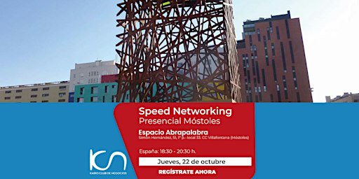 Speed Networking Presencial Móstoles - 22 de octubre