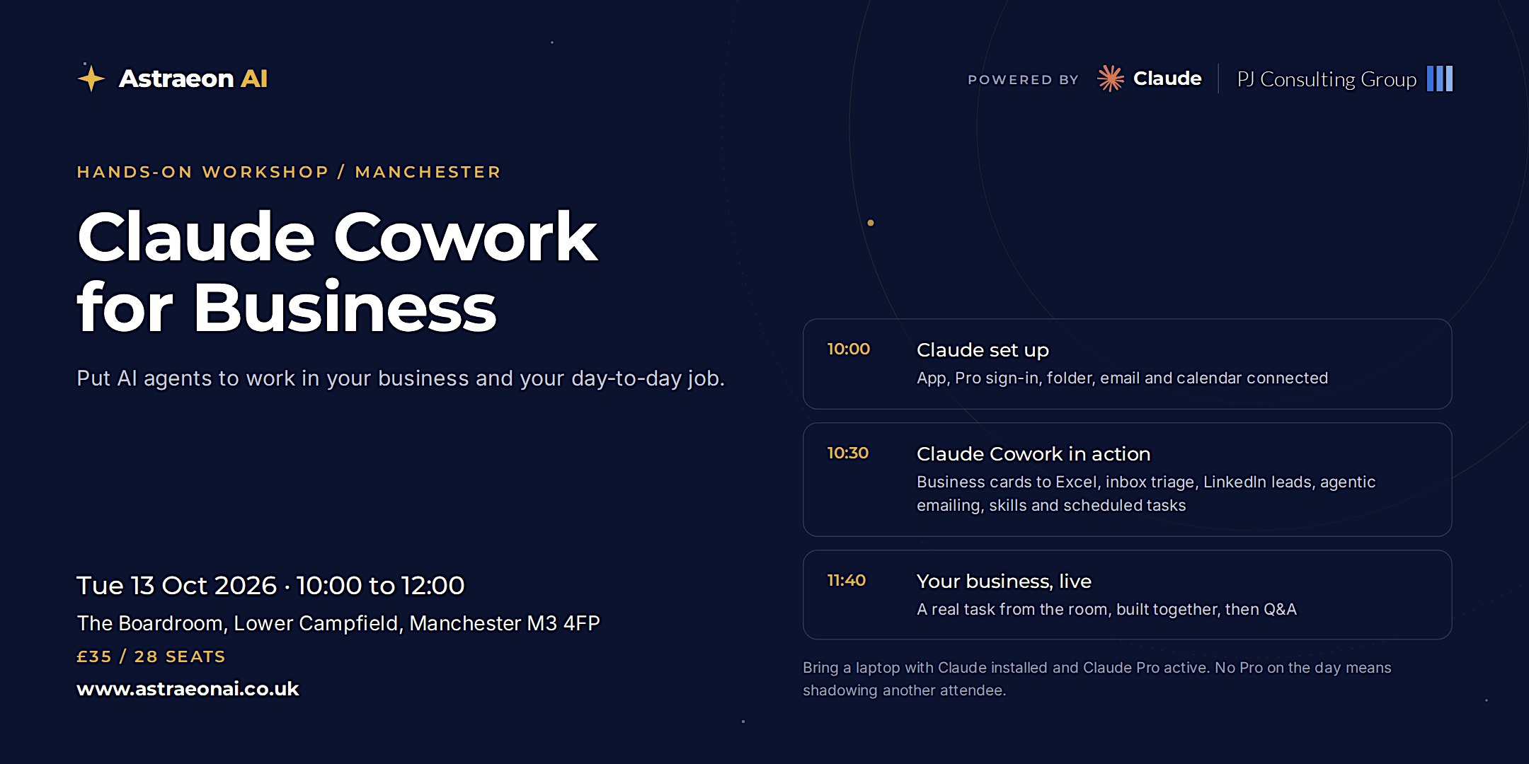 Learn to use AI: For Solo/ SME Business/Professionals. Hands-On AI Workshop