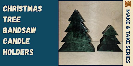 Christmas Tree Bandsaw Candle Holders