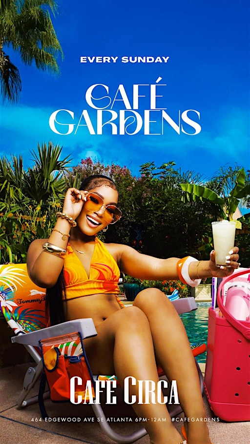 ATL'S #1 ROOFTOP BRUNCH DAY PARTY! CAFE GARDENS! BIG SUNDAY FUNDAY!